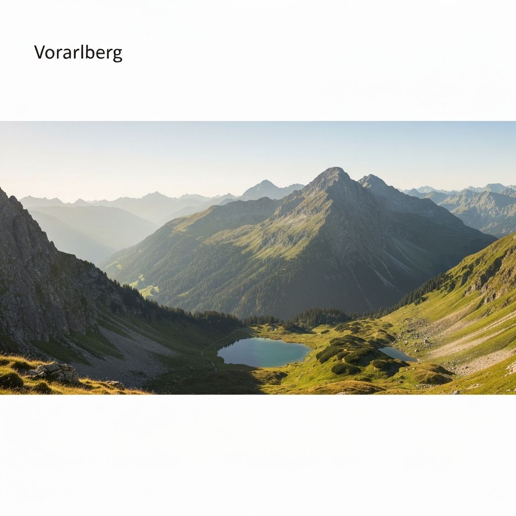 Mountain landscape representing nature and well-being