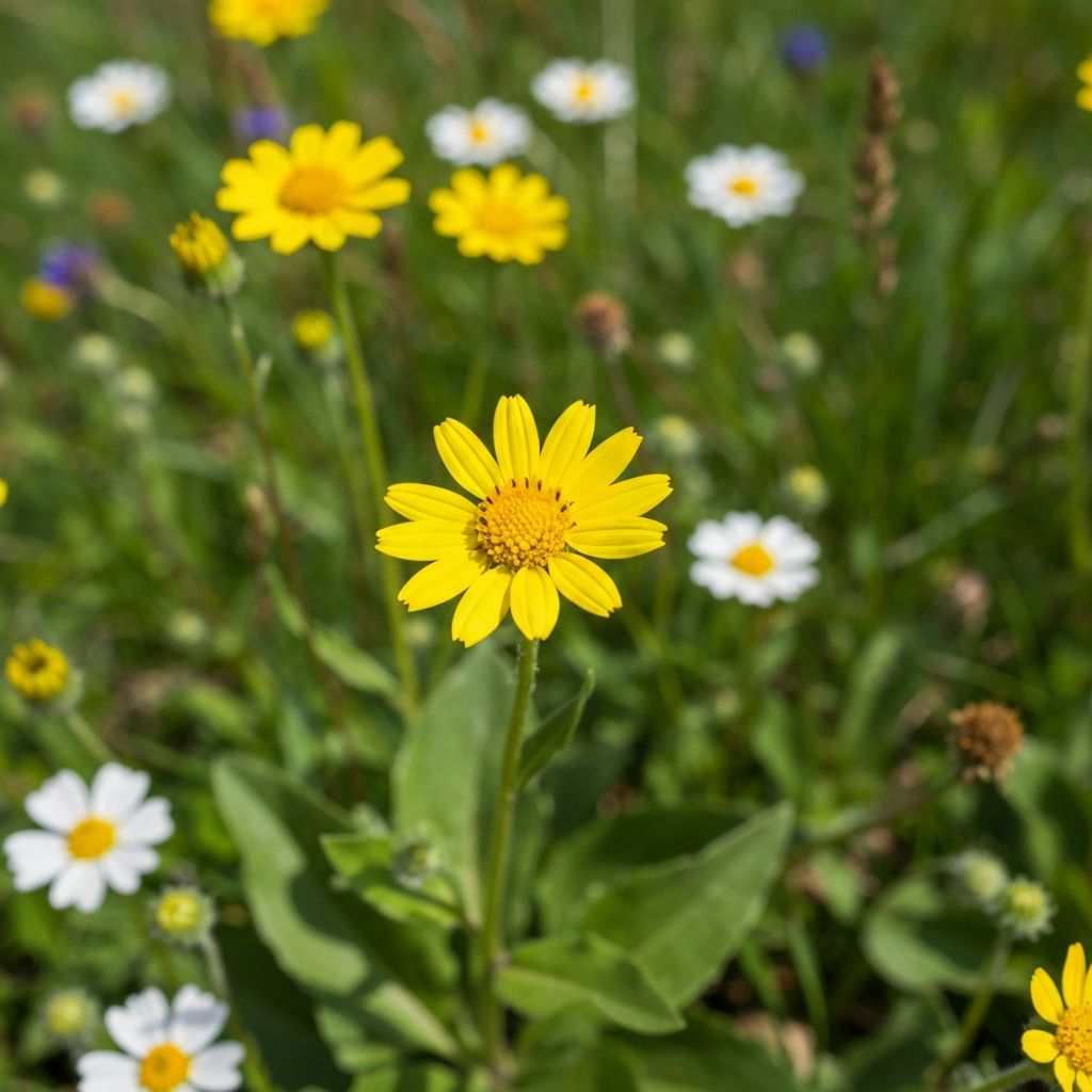 Alpine arnica flower